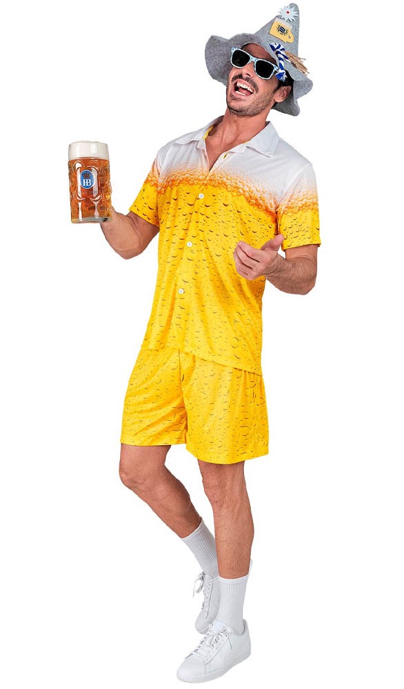 Sportlicher Bier Anzug Erwachsene