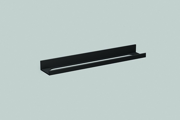 Alape Ablage AS.600.HT, B: 600mm, H: 50mm, T: 100mm, Ausschnitt Handtuch mittig, rechteckig, 8271140980