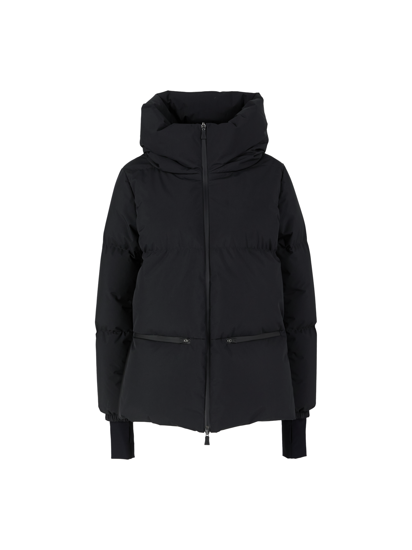 Daunenjacke 'Laminar A Shape' Schwarz