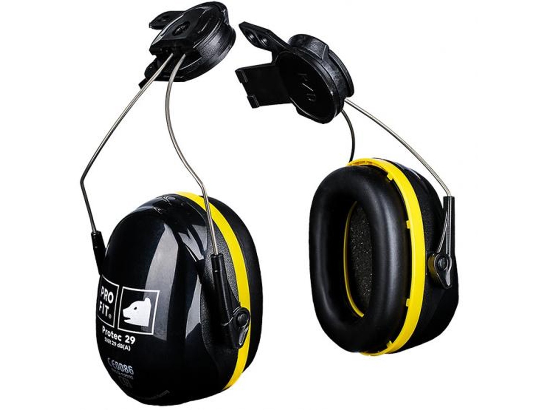 Profi Helm-Gehörschutzkapsel | SNR-29 db, 30 mm Adapter - universal passend 