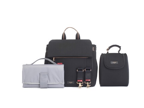 Storksak St James Scuba Wickelrucksack – Schwarz - Neu