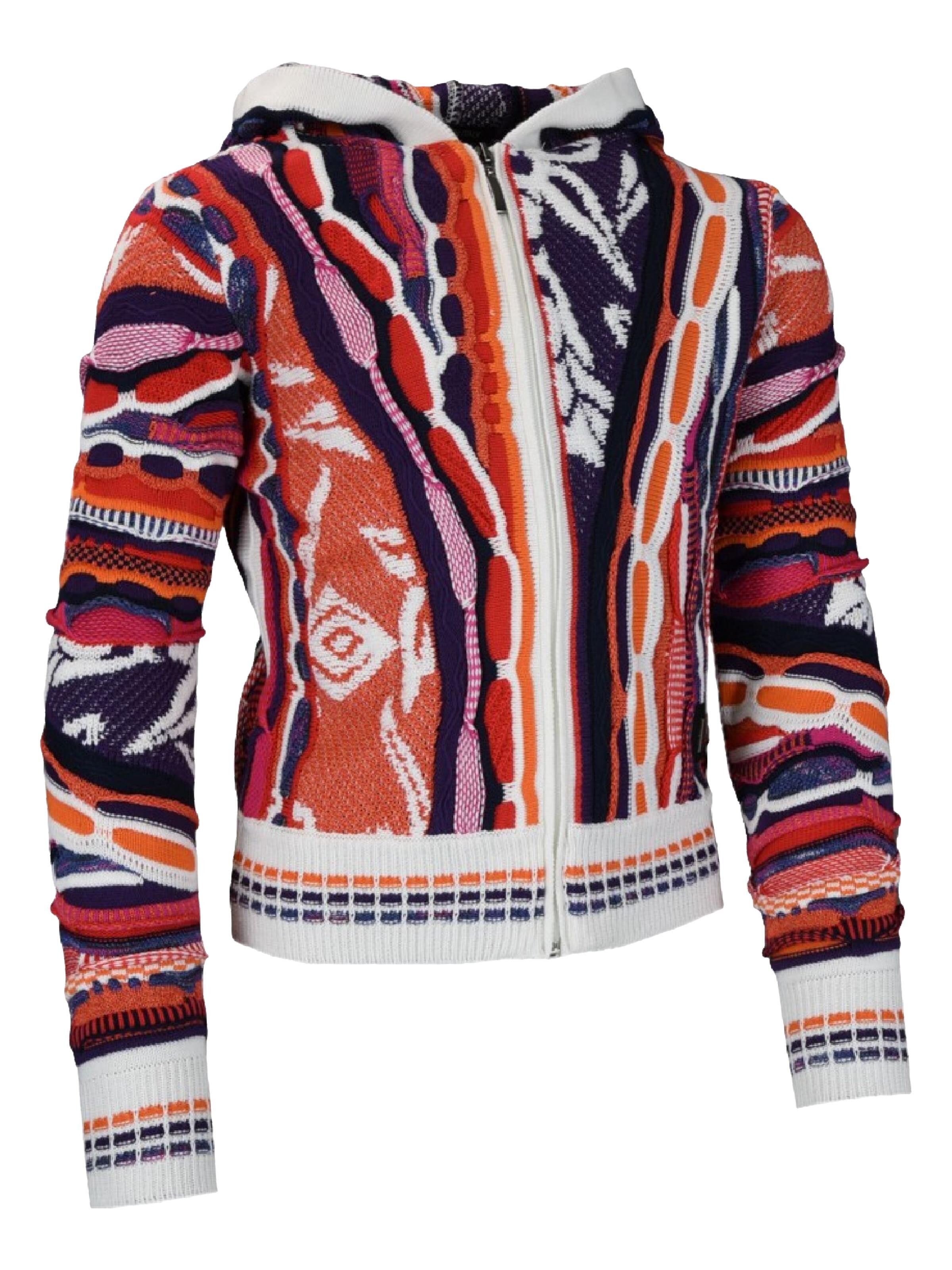 Kinder Kapuzen Strickjacke