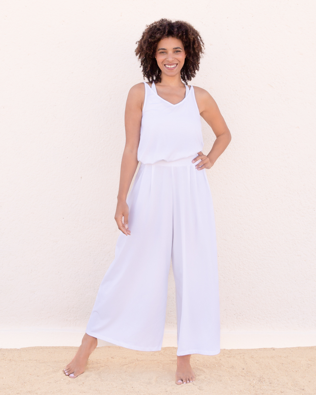 Jaya Organics Yogahose Diana - White M