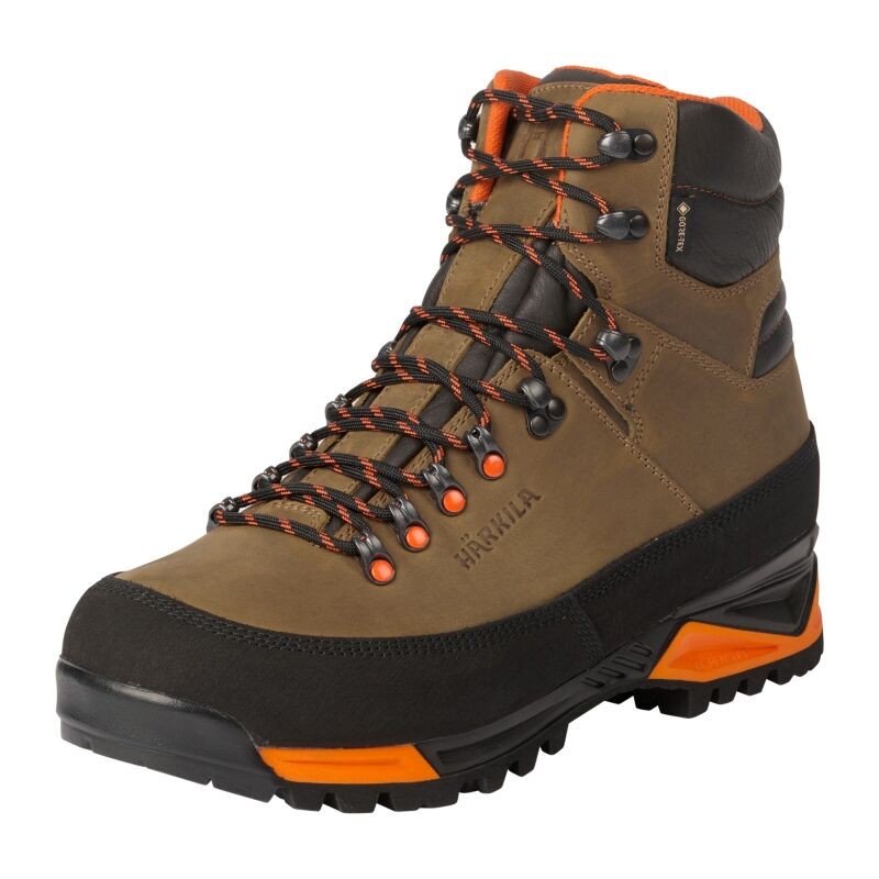 Härkila Herren Schuh Saxnäs GTX Orange Mid Brown//orange 44
