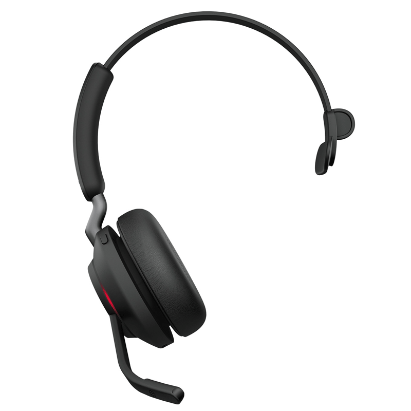 Jabra Headset Evolve2 65 MS Mono Wireless PC Headset schwarz