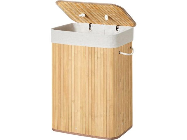 Vitapur Wäschekorb mit Deckel | 72 l