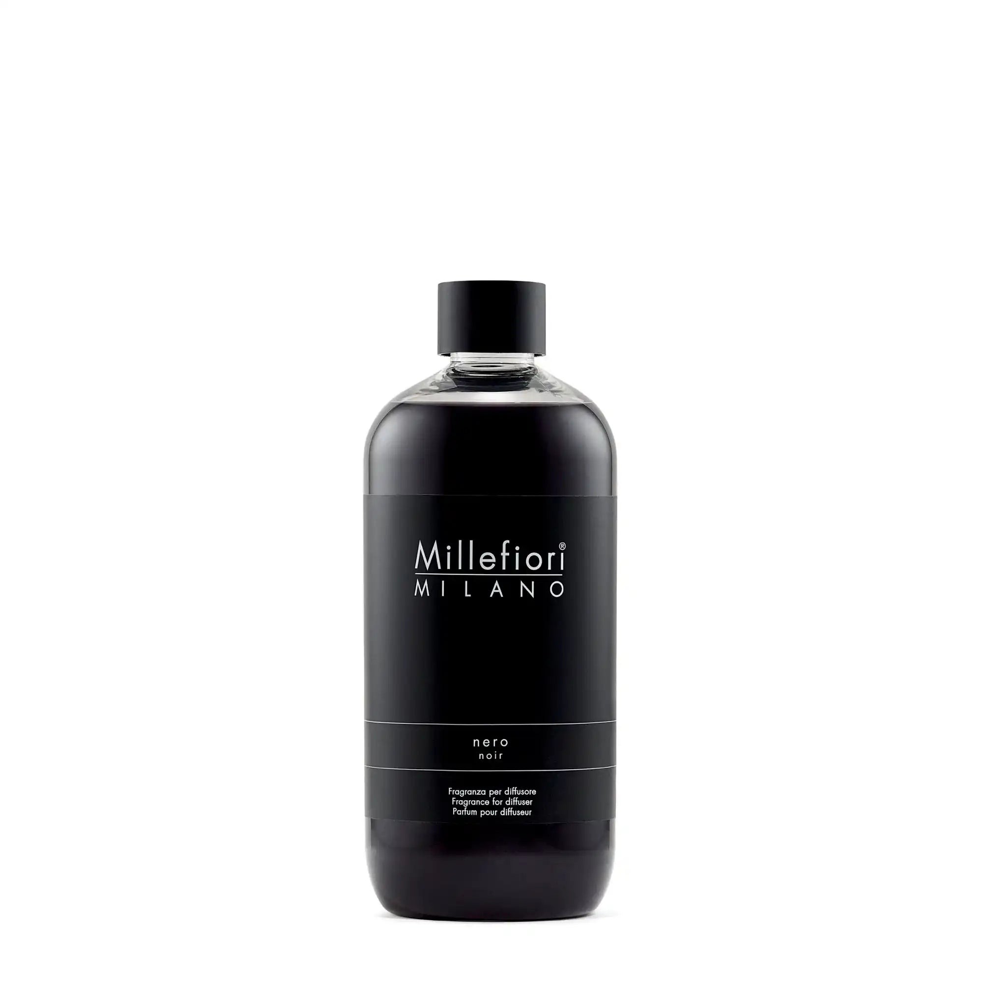 Millefiori Nachfüllung für Duftstäbchen 500ml Nero