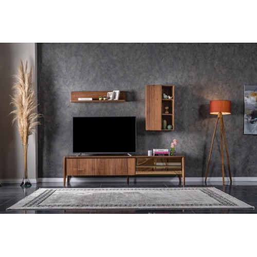 Tv Ständer Wohnzimmer rtv Lowboard Sideboard Kommode Wohnwand Modern Holz Neu