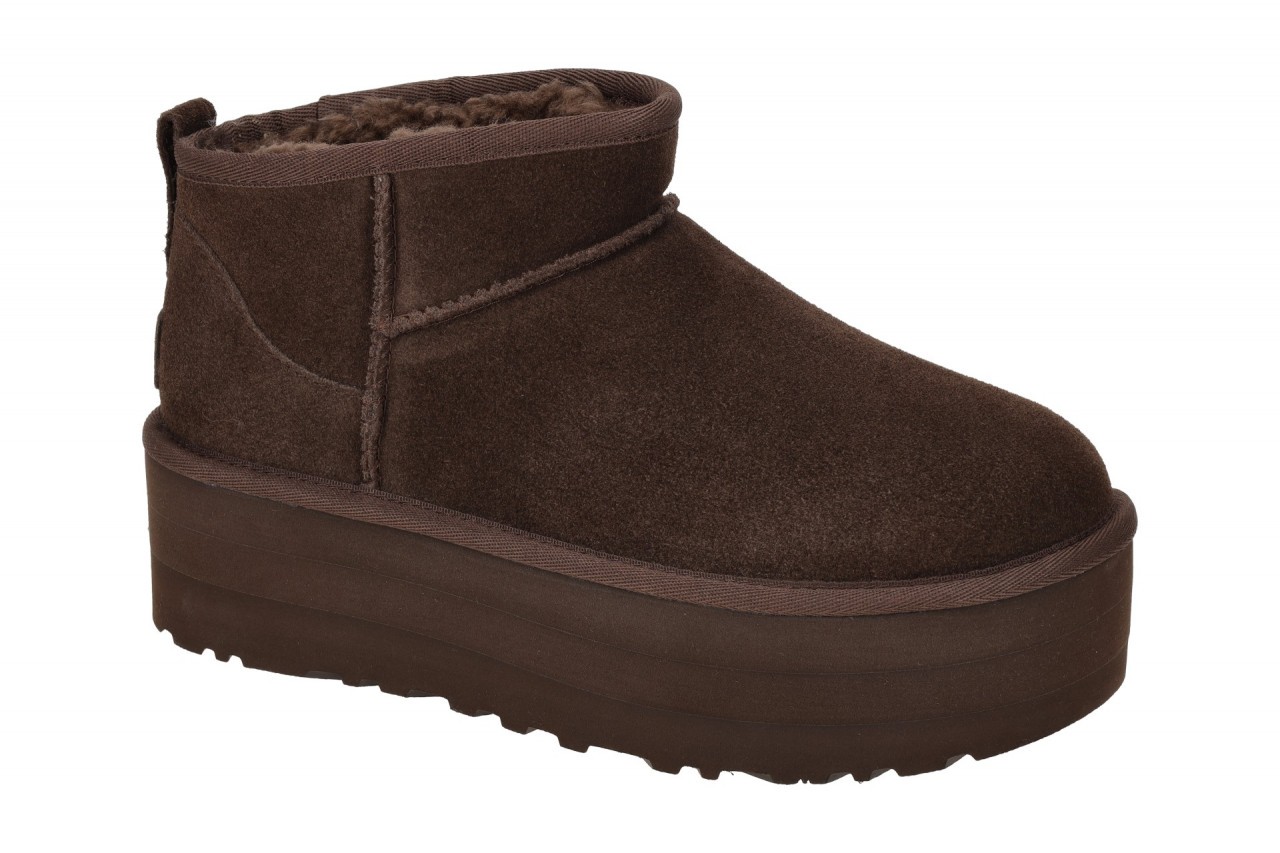UGG CLASSIC ULTRA MINI PLATFORM 1135092 BCDR dunkel-braun - Winterstiefel f?r...