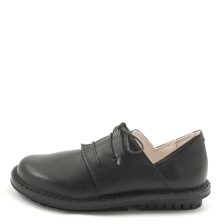 Trippen, Haferl f Closed Damen Schnürschuh, schwarz