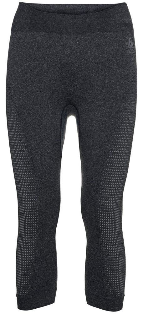 Odlo PERFORMANCE WARM ECO Damen ¾-Leggings black - new odlo graphite grey M