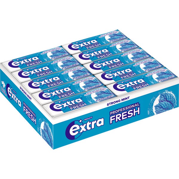 Wrigleys Extra Professional Fresh - Strong Mint 30x 10er