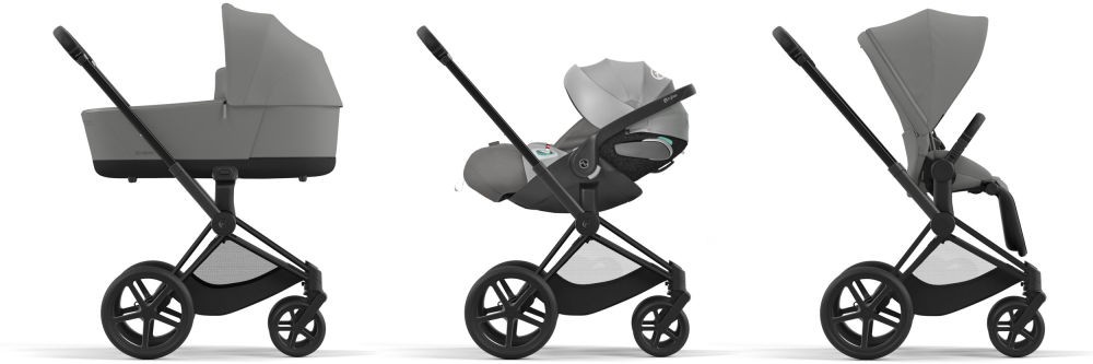 Cybex Kinderwagen Priam 4 Mirage Grey / Matt Black