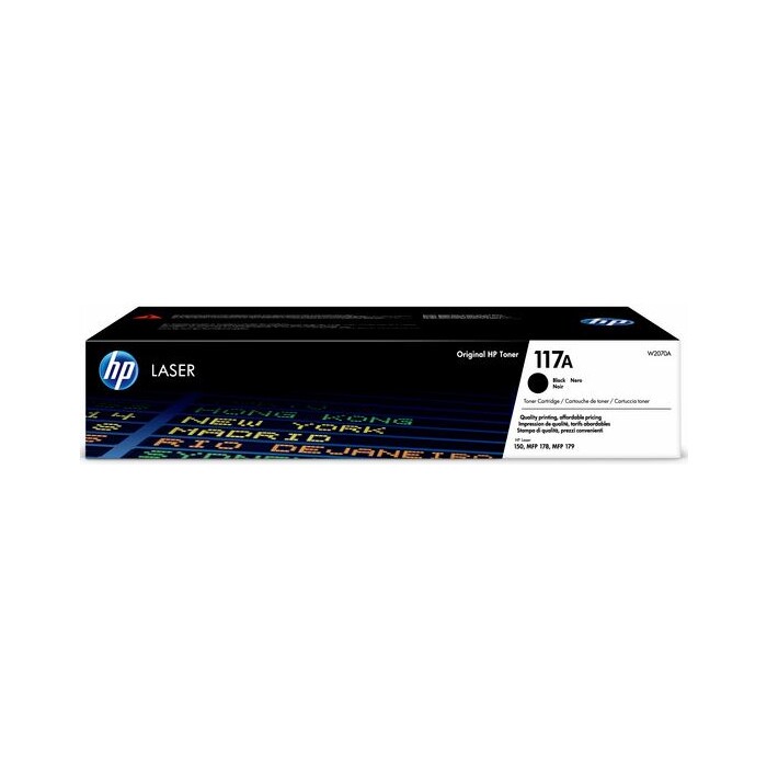 HP Toner Cartridge Nr.117A black 1K