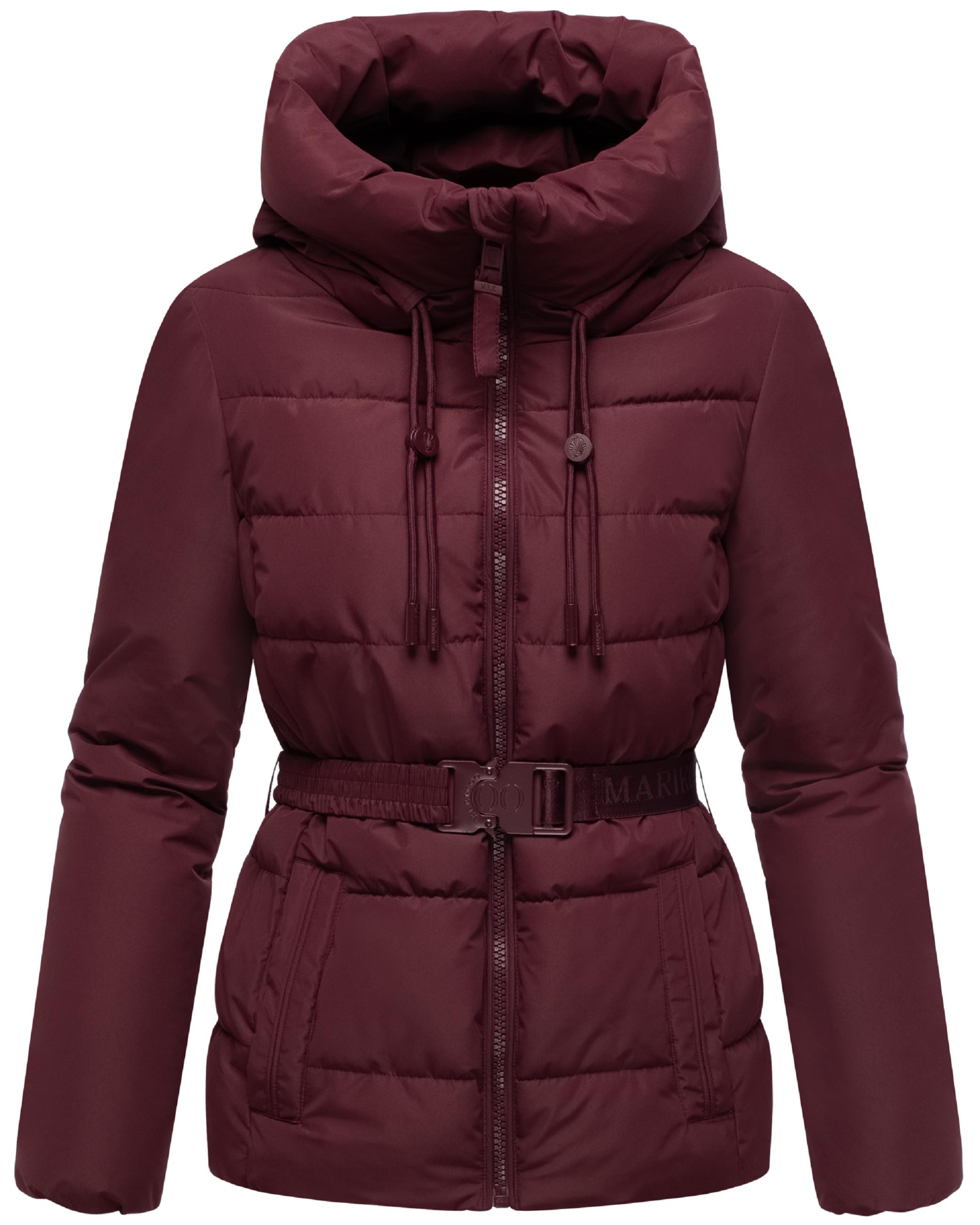 Winter Steppjacke mit Taillengürtel 