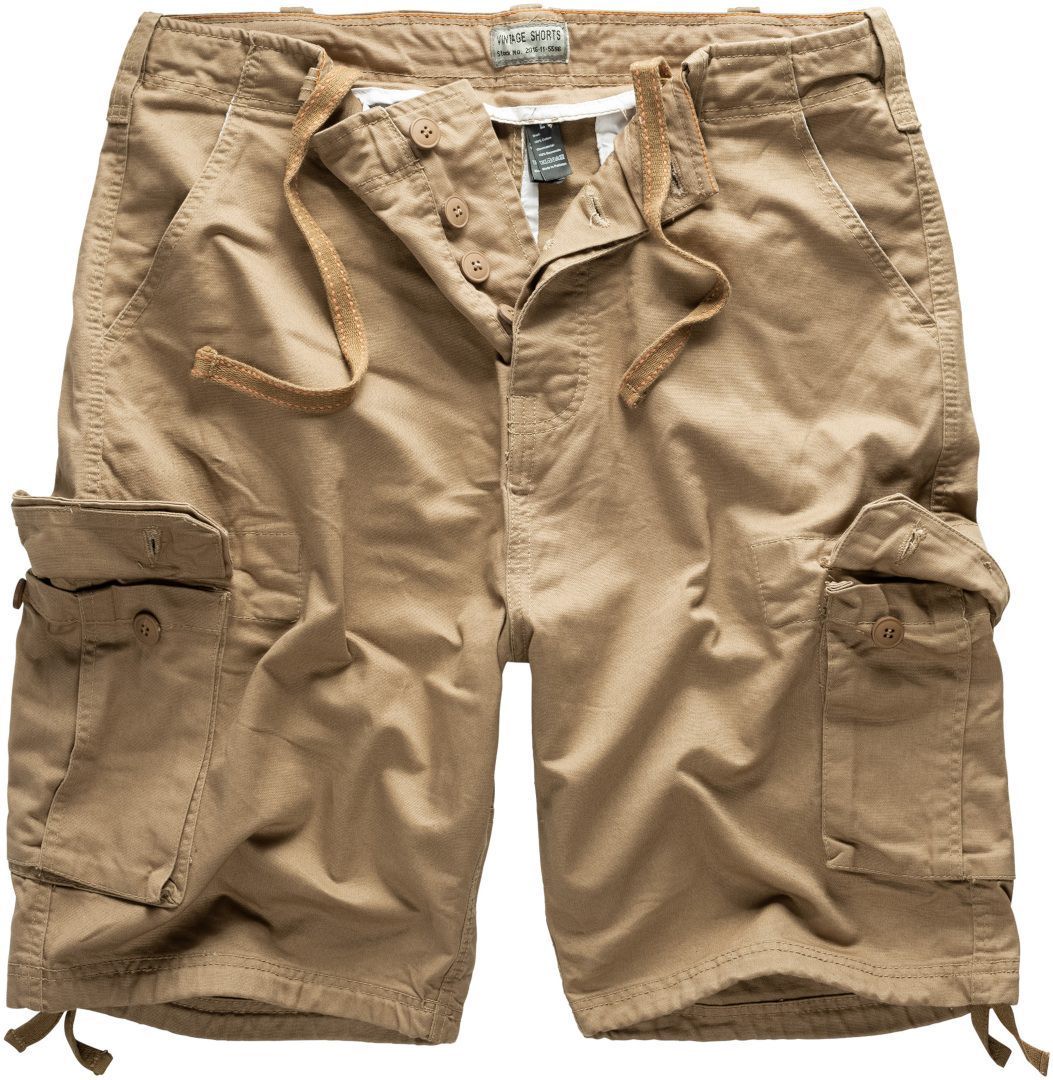 Surplus Vintage Shorts, beige, Größe 2XL für Männer