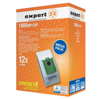 Expert 1800 MP EXP - Neu 2019 Staubsaugerbeutel