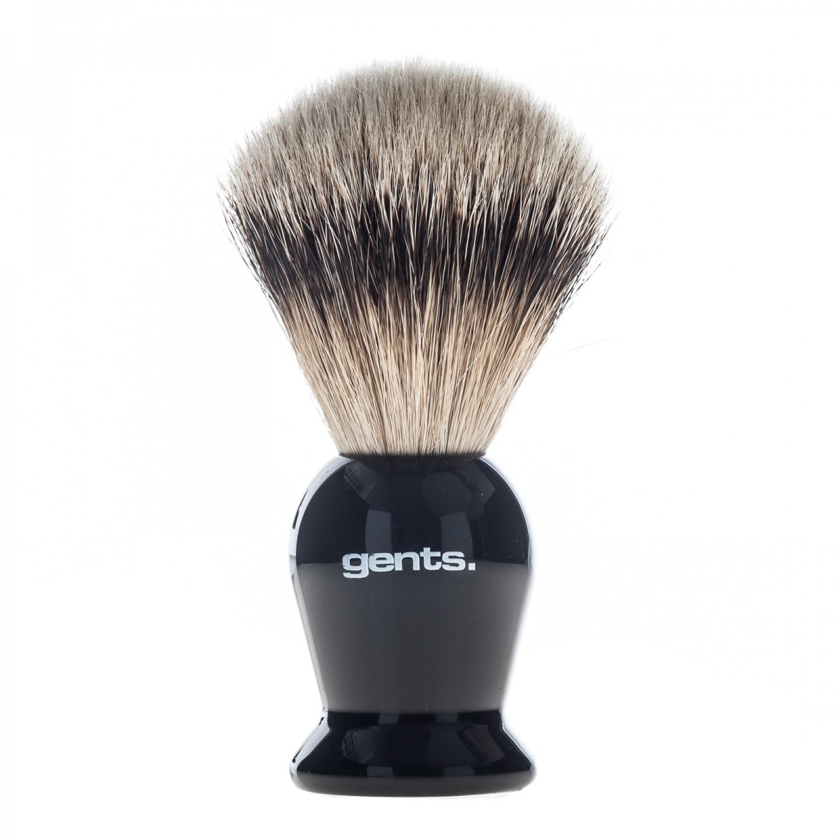 Gents Rasierpinsel Silvertip Ebony