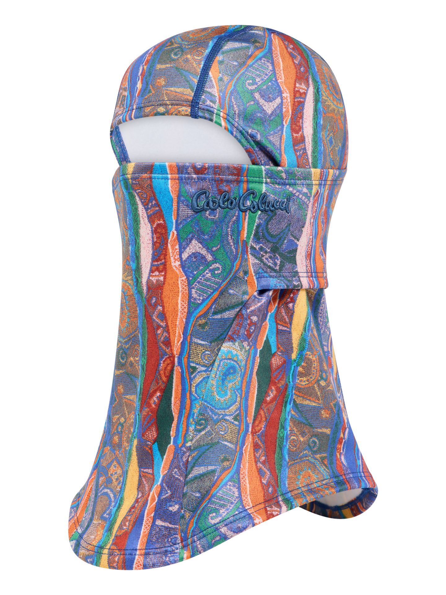 Carlo Colucci Unisex Balaclava - OS Blau / Mehrfarbig