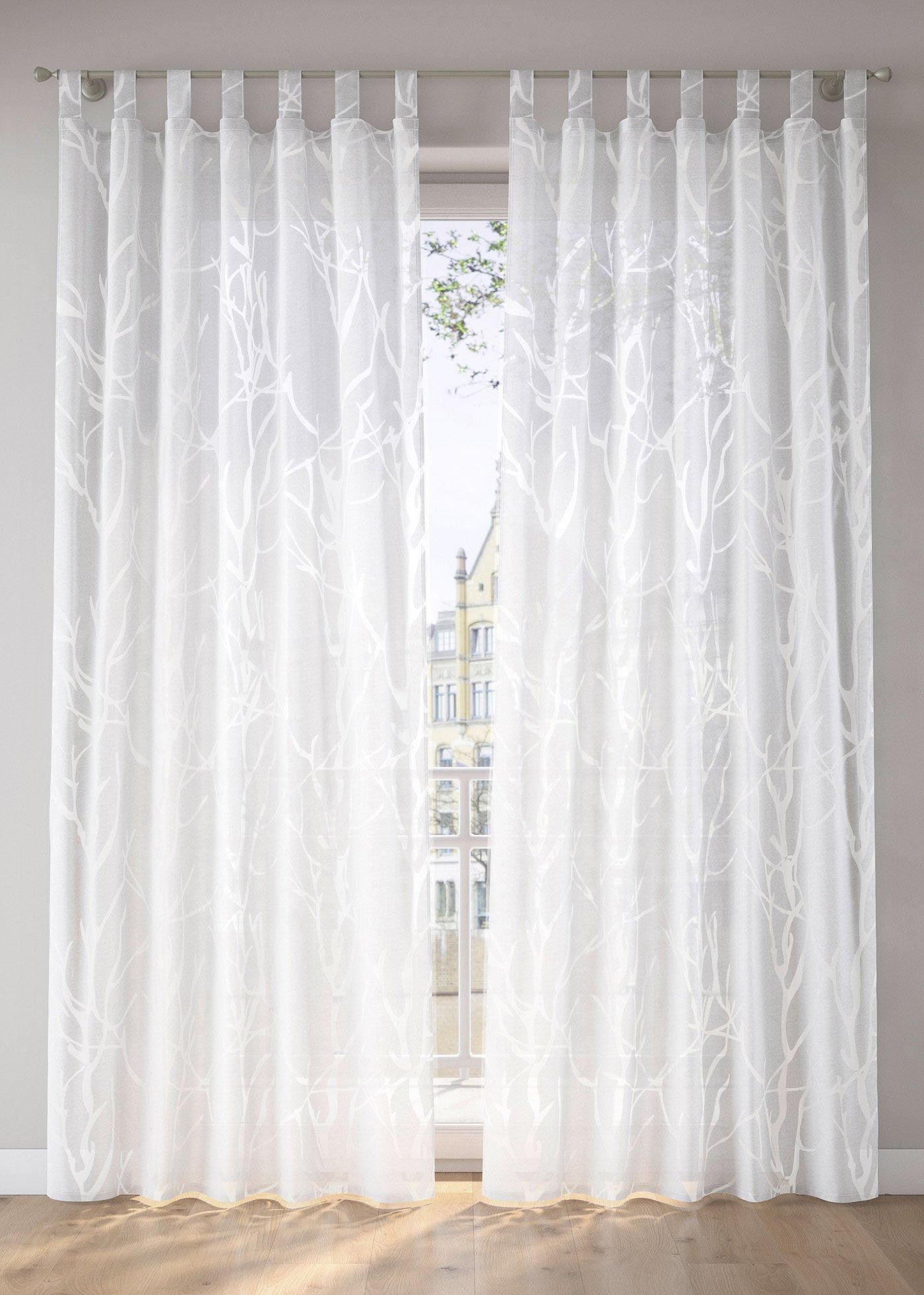 Ausbrenner Gardine (1er Pack)