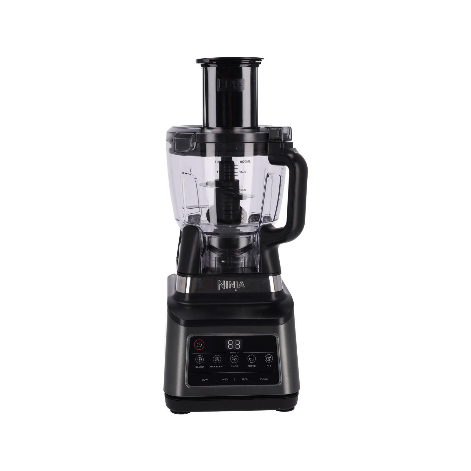 Ninja 3-in-1 Küchenmaschine mit Auto-iQ, schwarz/silber