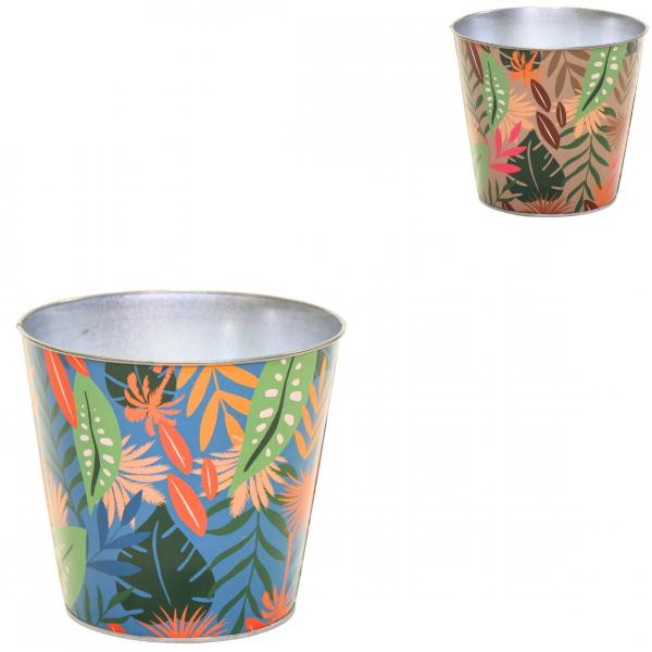 Blumentopf Bob Jungle S 11 cm 2 Stück sortiert