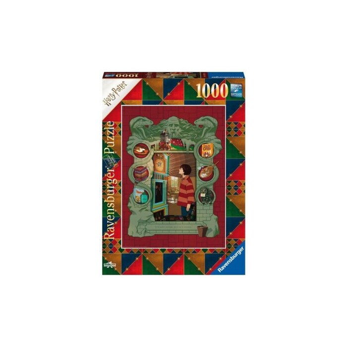 RAVENSBURGER Harry Potter Puzzle Bei der Weasley Familie 1.000 Teile