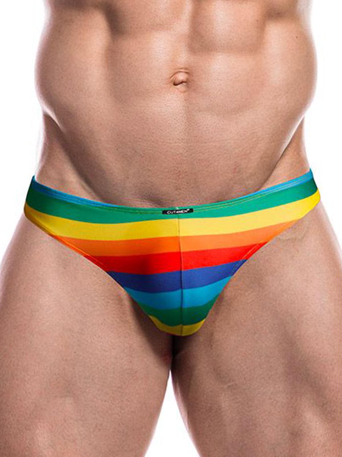C4M Low Rise Bikini Brief Rainbow S (Special Edition)