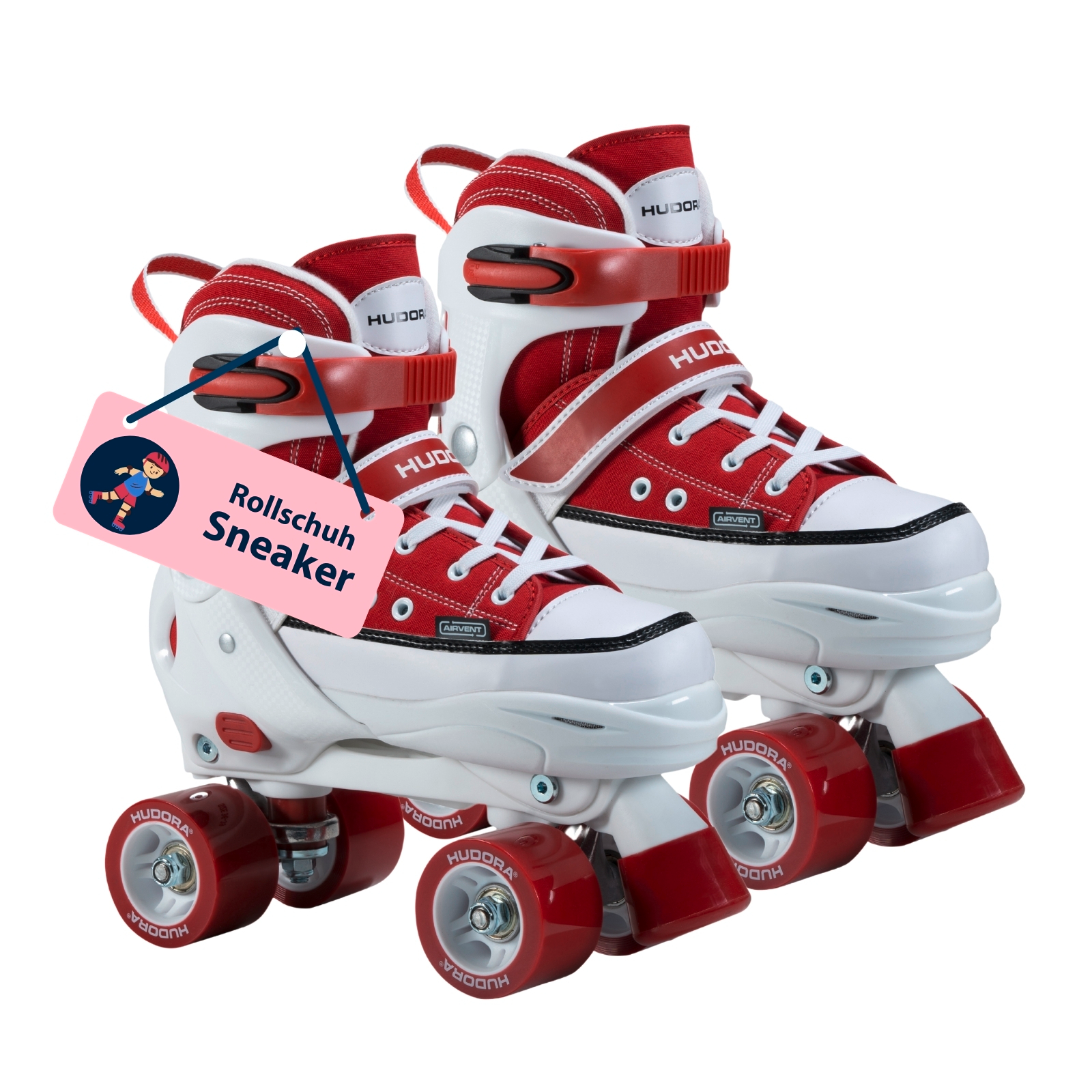 HUDORA Rollschuh Sneaker, amber, Gr. 28-39