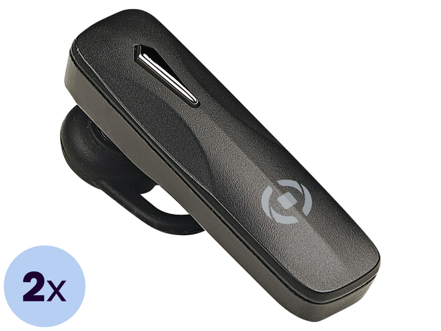 2x Celly BH10BK Bluetooth-Headset