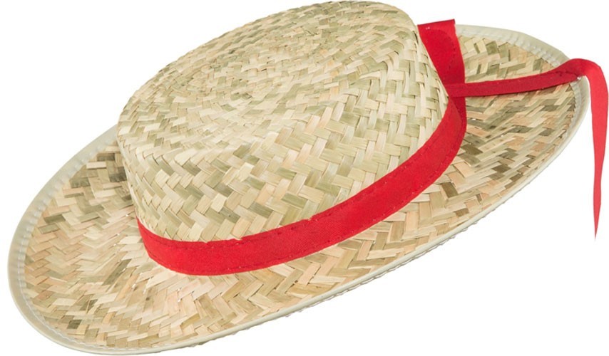 Sommerlicher Gondoliere Strohhut