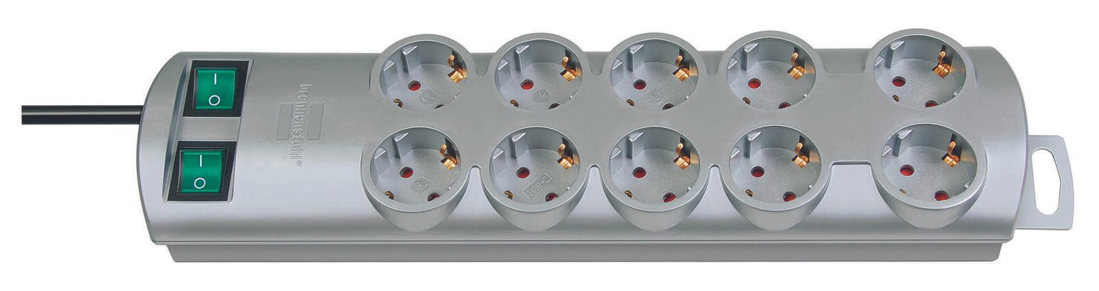 Brennenstuhl Steckdosenleiste mit Schalter Primera-Line 2 m