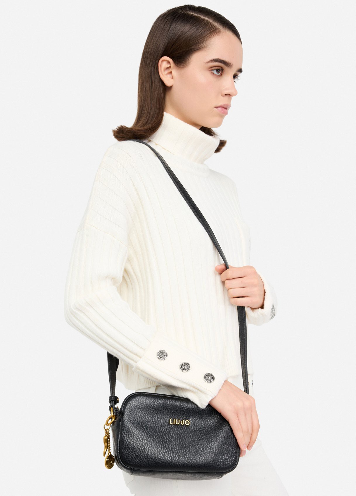 Liu Jo Sac À Bandoulière Format Moyen Avec Charm