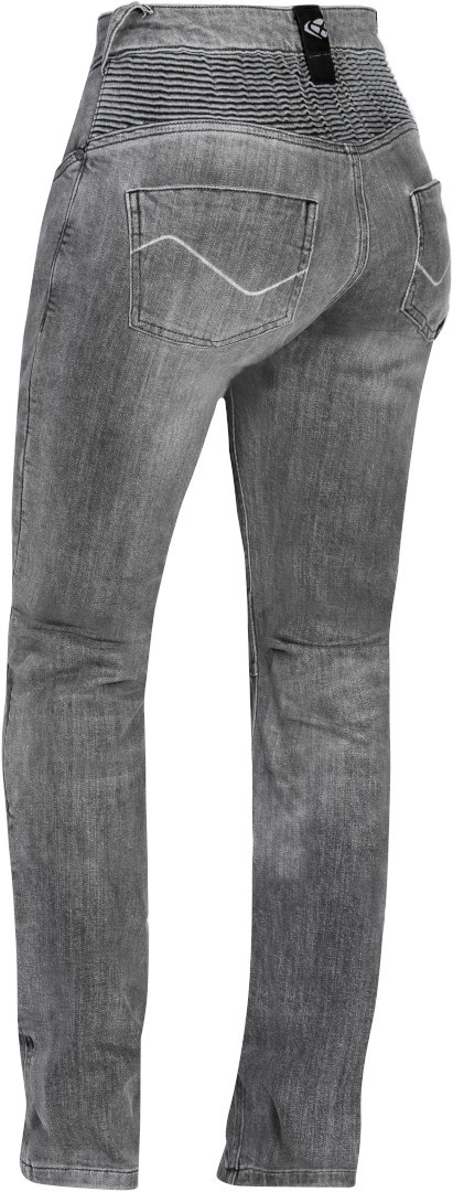 Ixon Cathelyn Kobiety spodnie motocyklowe Jeans, szary, Rozmiar XL