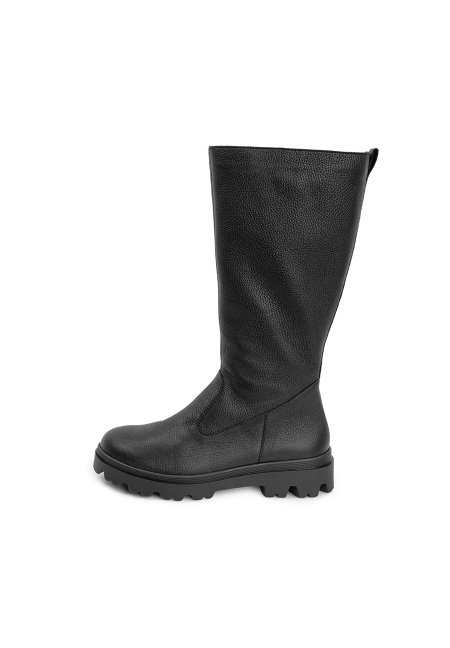 Modischer Stiefel Hirschleder