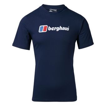 Klassisches Big Logo Tee, Herren T-Shirt, XS (45), DUSK, Berghaus