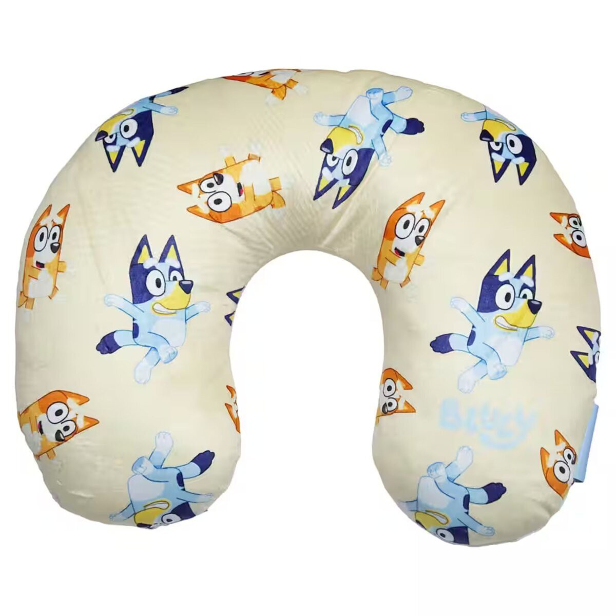 Bluey Nackenkissen Kinder – Reisekopfkissen U-Form weich