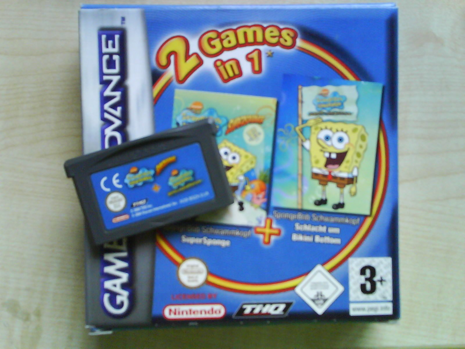 2 Games in 1 (SpongeBob Schwammkopf: SuperSponge / SpongeBob Schwammkopf: Schlacht um Bikini Bottom)