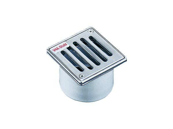 DALLMER Aufsatz VS 10, Rost massiv, verschraubt, 100 x 100 mm 400369