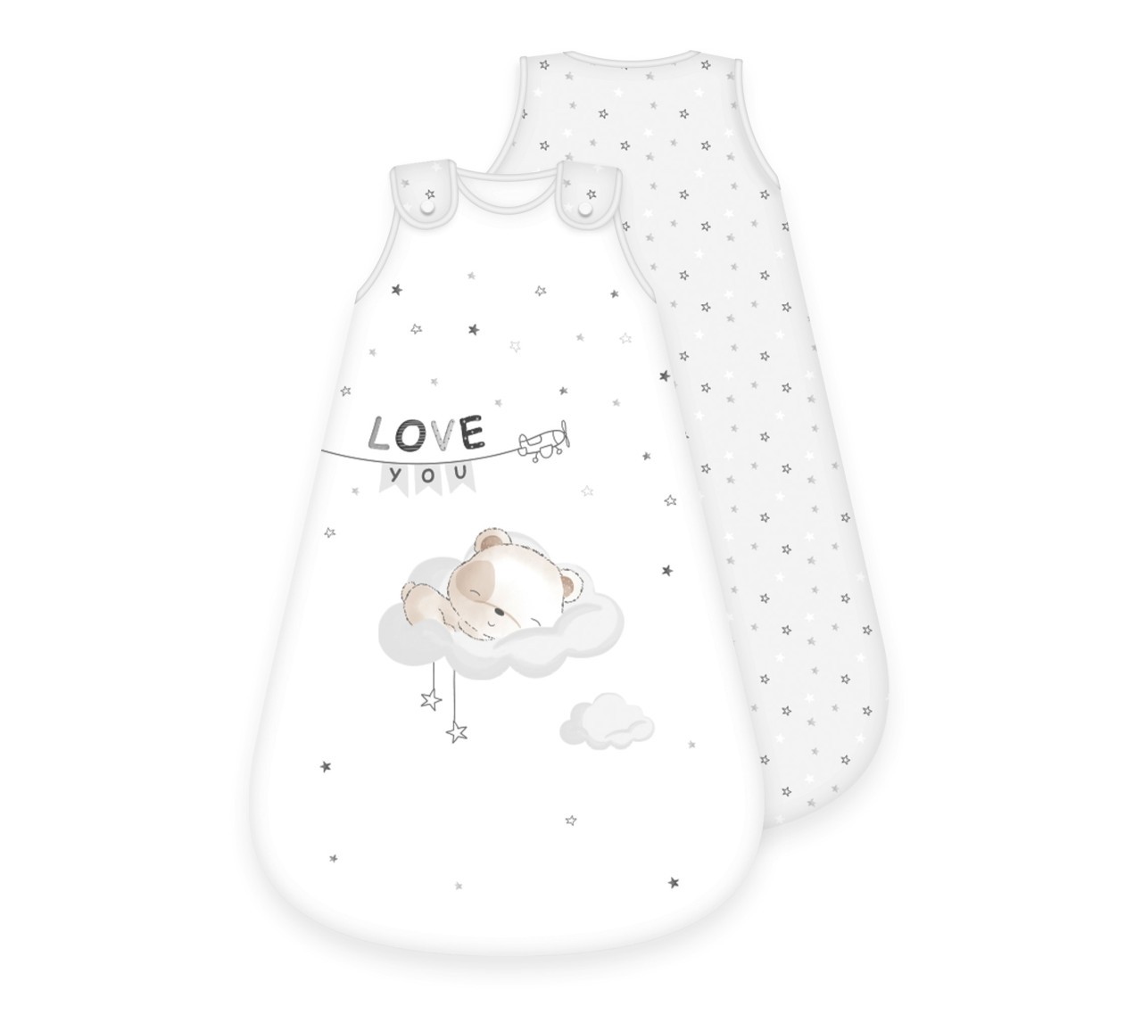 Herding Kinder Baby Schlafsack Sleeping little Bear 70x45 cm 3385216235
