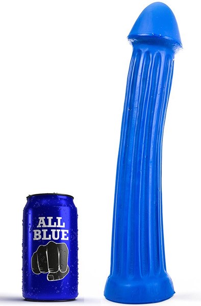 All Blue Dildo Devon Blau 31 cm