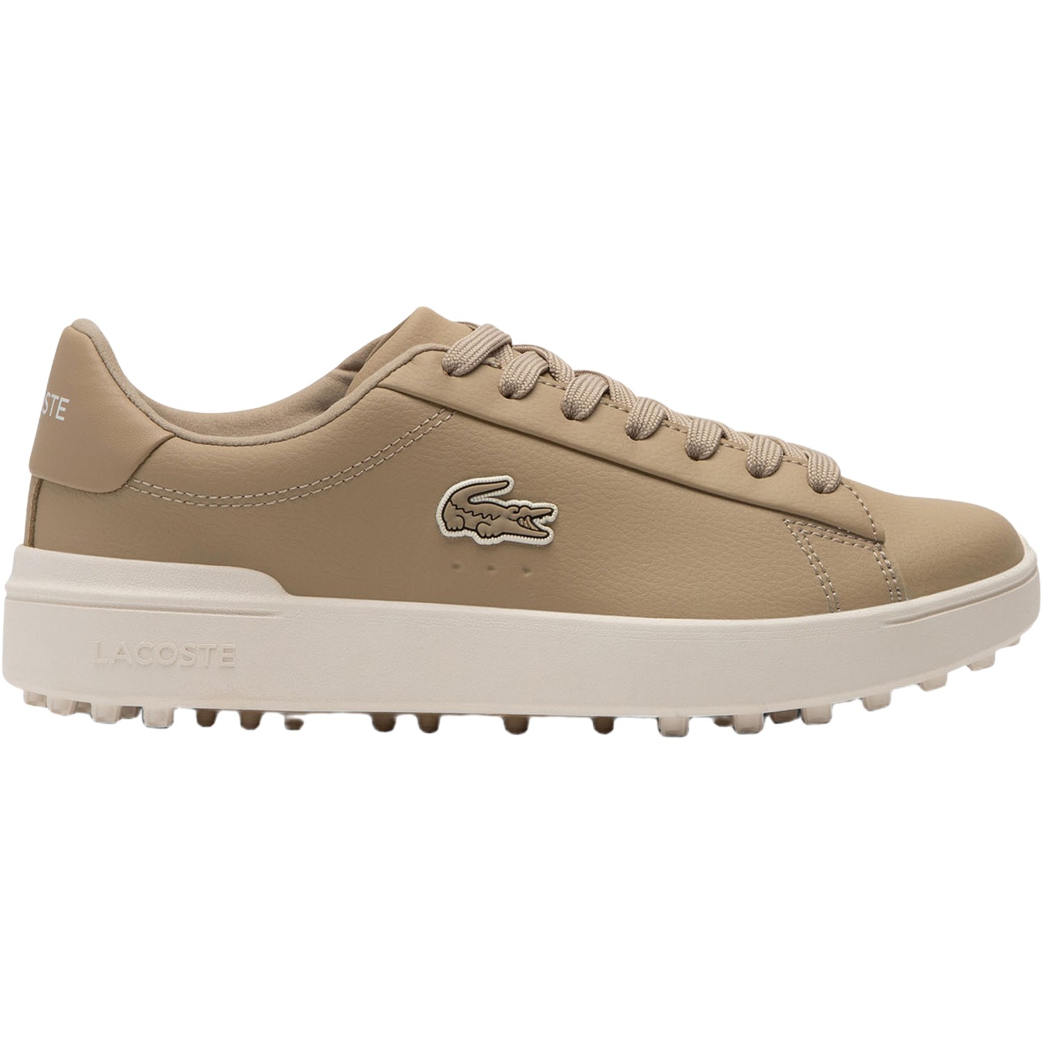 LACOSTE Golfschuhe Damen Carnaby, beige/creme