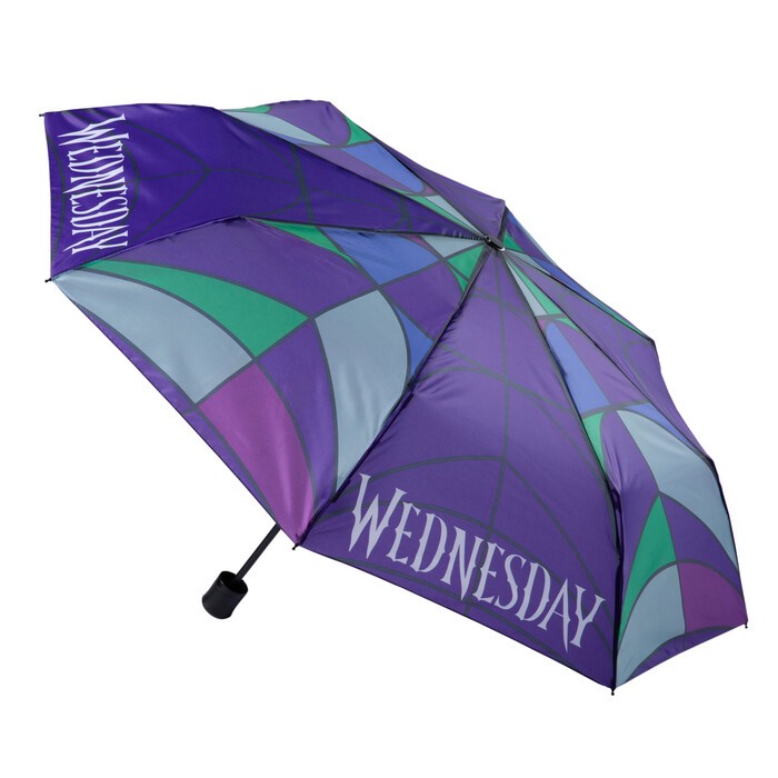 Taschenschirm Wednesday violett