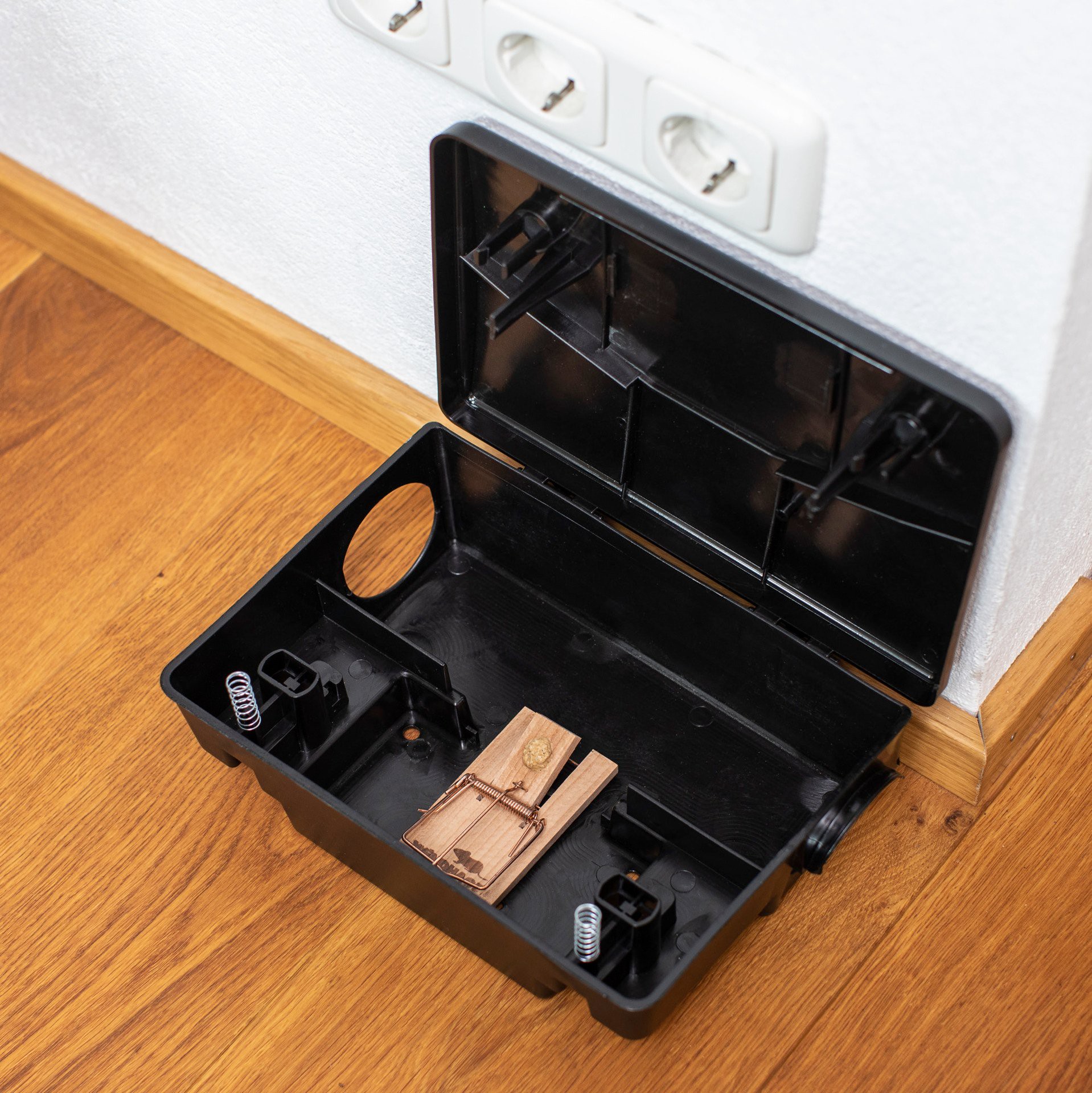 Maus- & Ratten-Box 2in1 Falle/Köder