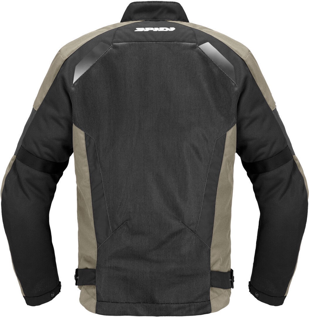 Spidi Tek Net Motorradjacke, schwarz-grün, Größe XL für Männer