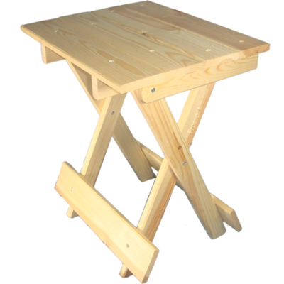 Klapphocker Holztisch Blumentisch Blumenständer Beistelltisch Hocker