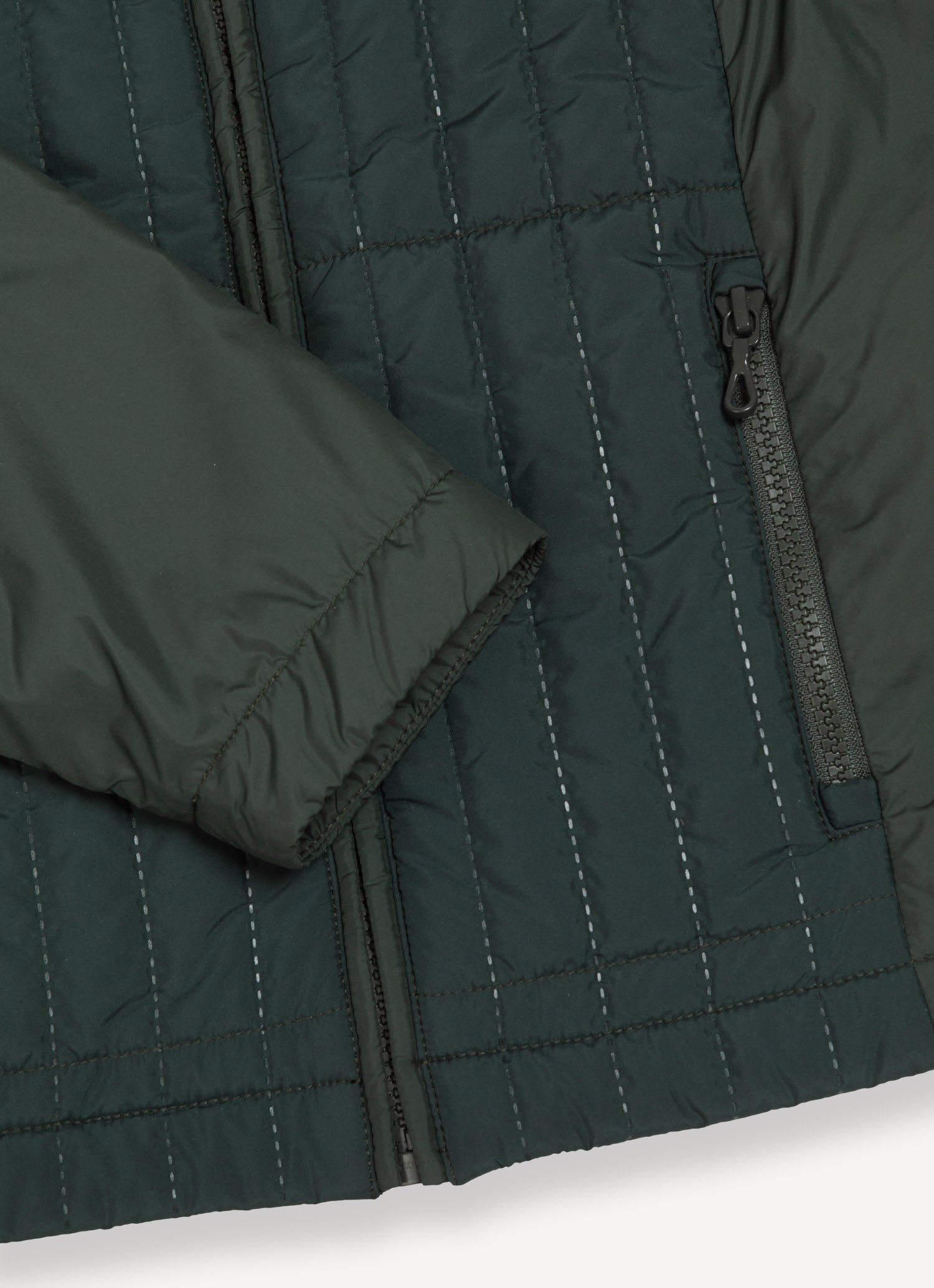 Colmar, Wattierte Bikerjacke, Farbe: Botanical Grün, Größe: 8