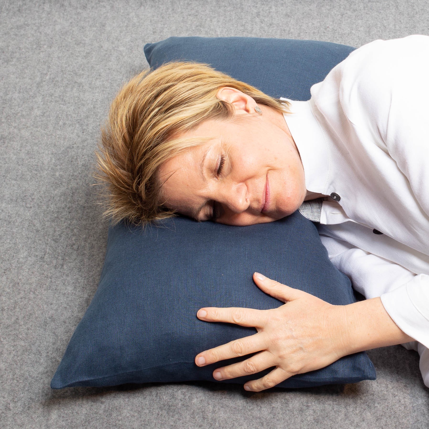 Kopfkissen mit Merinowolle