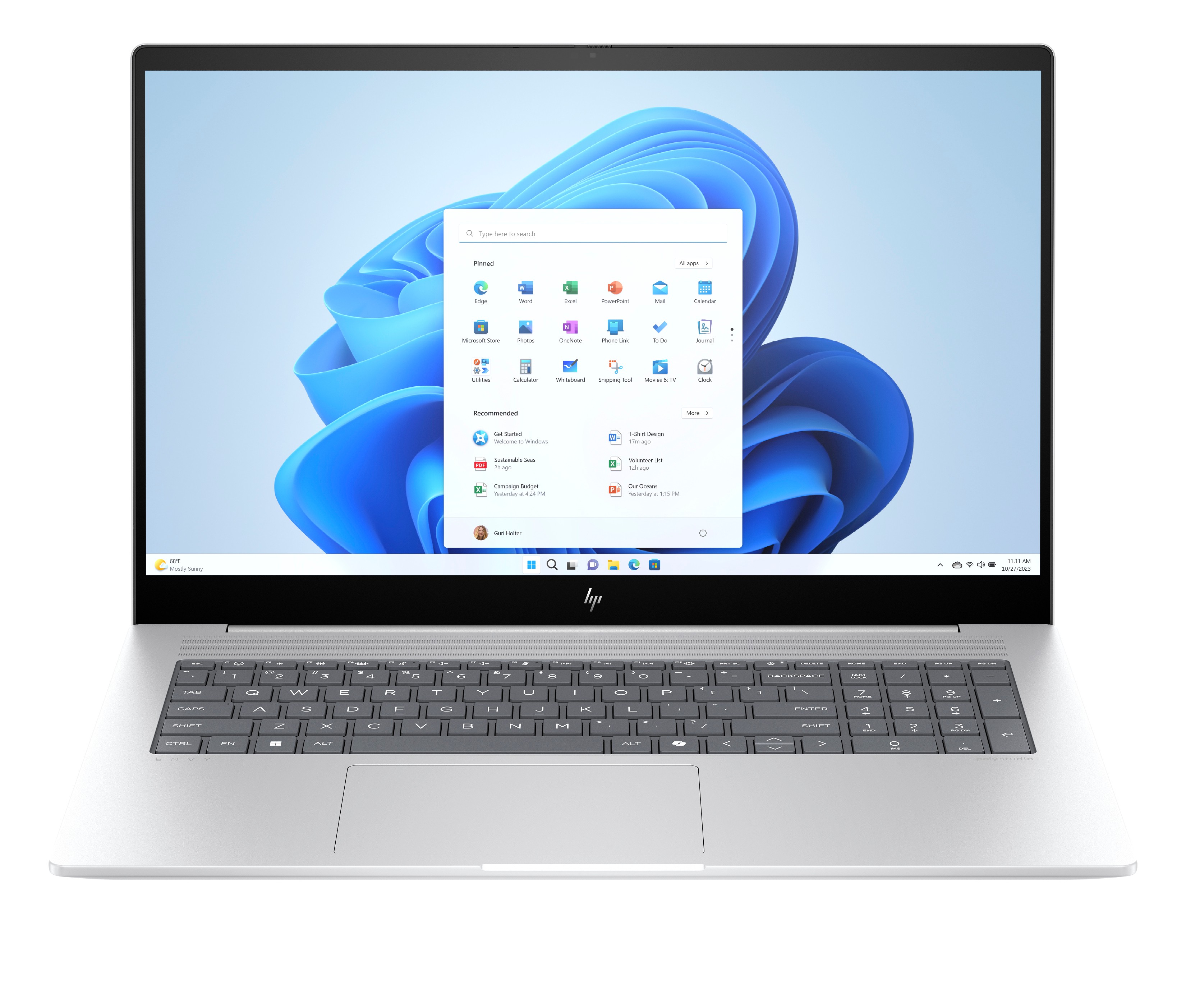 HP ENVY Laptop 17-da0074ng | a00wfea#abd | Intel Core Ultra 7 155H / 1.4 GHz - Win 11 Home