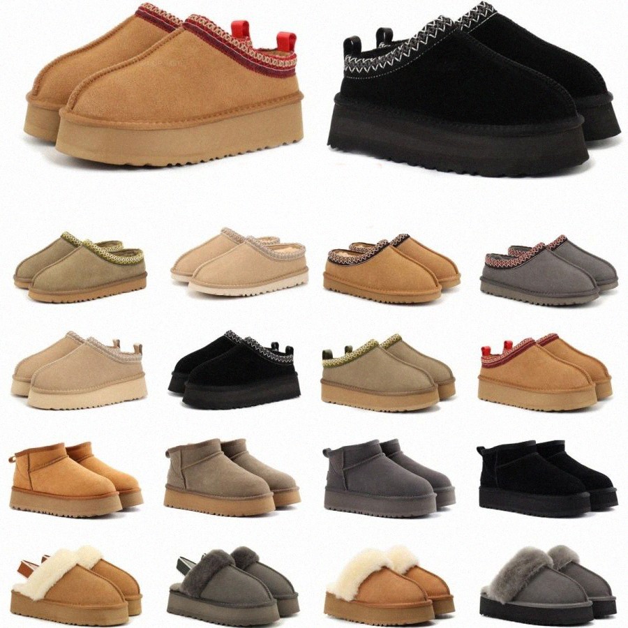 Designer Australia Boots Snow Tazz Slippers Tasman Ugss Mens Womens Clog Ultra Mini Boot Platform Chaussures Chaussures Slipper Australian Mini B